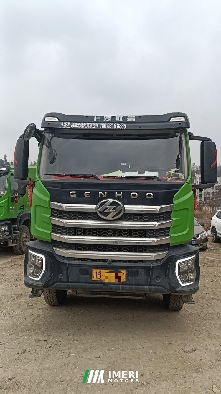 SAIC Hongyan 360 hp 8X4 5.8 m - სატვირთო ჩინეთიდან