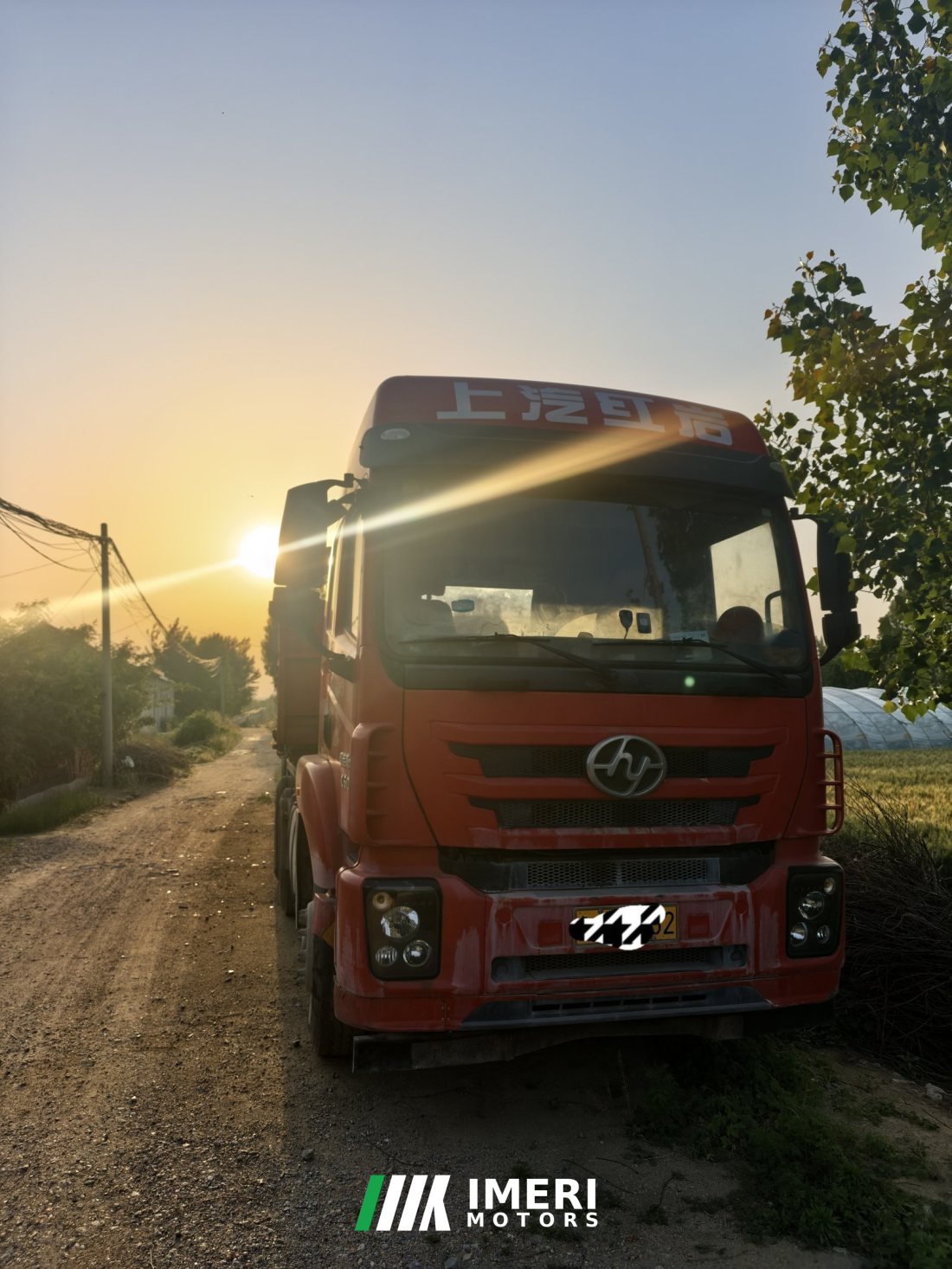 SAIC Hongyan 390 hp 6X4 - სატვირთო ჩინეთიდან