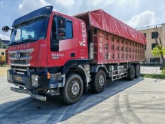 SAIC Hongyan Genlyon 430 hp 8X4 8.2 m - ფოტო 4