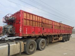 13 m x2.55 m stake body semi-trailer - ფოტო 1