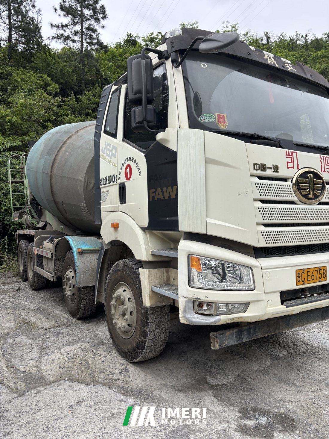 FAW Jiefang JH6 350 hp 8X4 - სატვირთო ჩინეთიდან