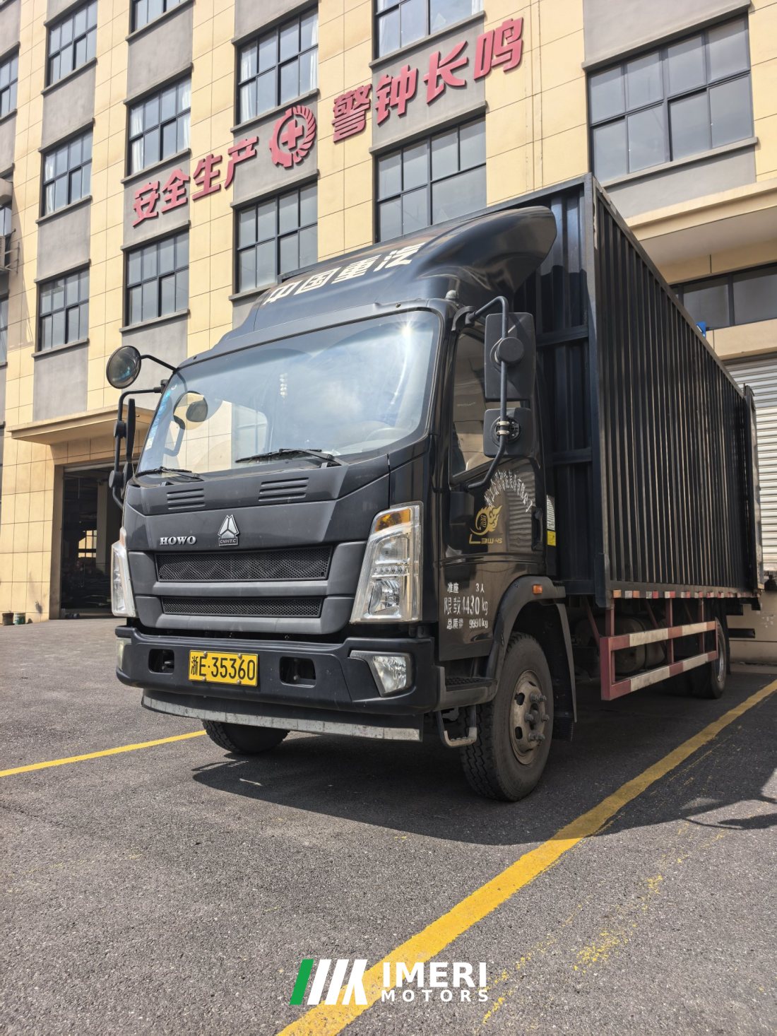 SINOTRUK HOWO Light Duty Truck Hanjiang 170 hp 4X2 6.2 m - სატვირთო ჩინეთიდან