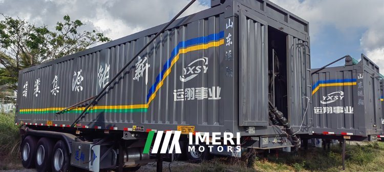 10 m x2.55 m semi-trailer - სატვირთო ჩინეთიდან