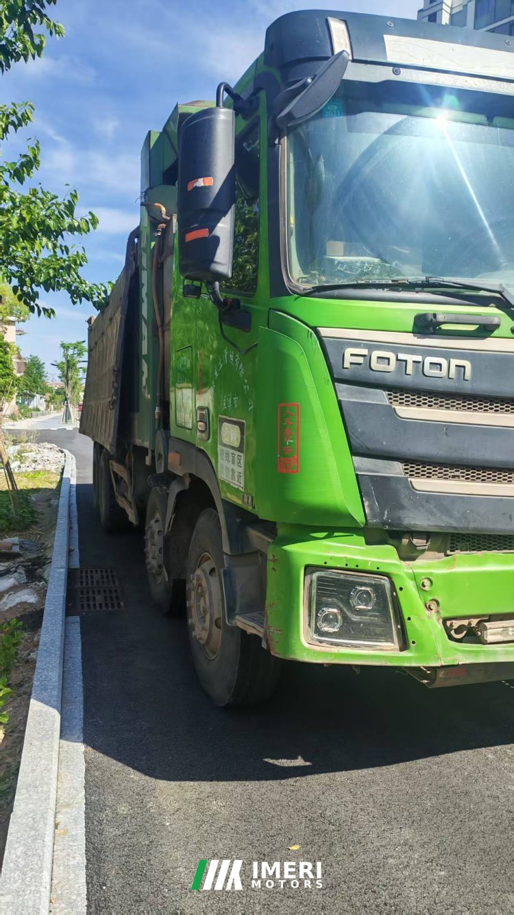 2018 Foton Auman GTL 400 hp 8X4 7.2 m