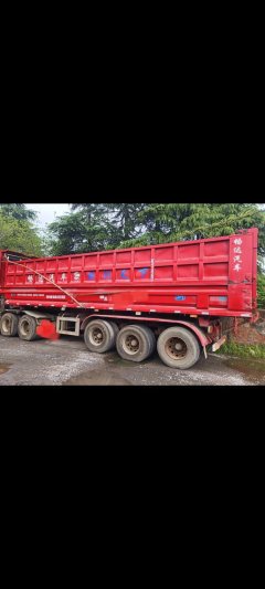 10 m x2.35 m 3 semi-trailer - фото 1