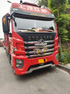 SAIC Hongyan Genlyon 460 hp 8X4 9.6 m - ფოტო 1