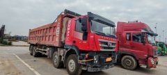 SAIC Hongyan Genlyon 450 hp 8X4 8.6 m - photo 3