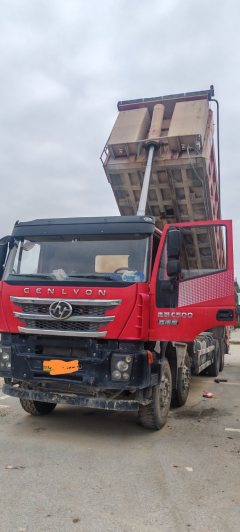 SAIC Hongyan Genlyon 450 hp 8X4 8.6 m - photo 6