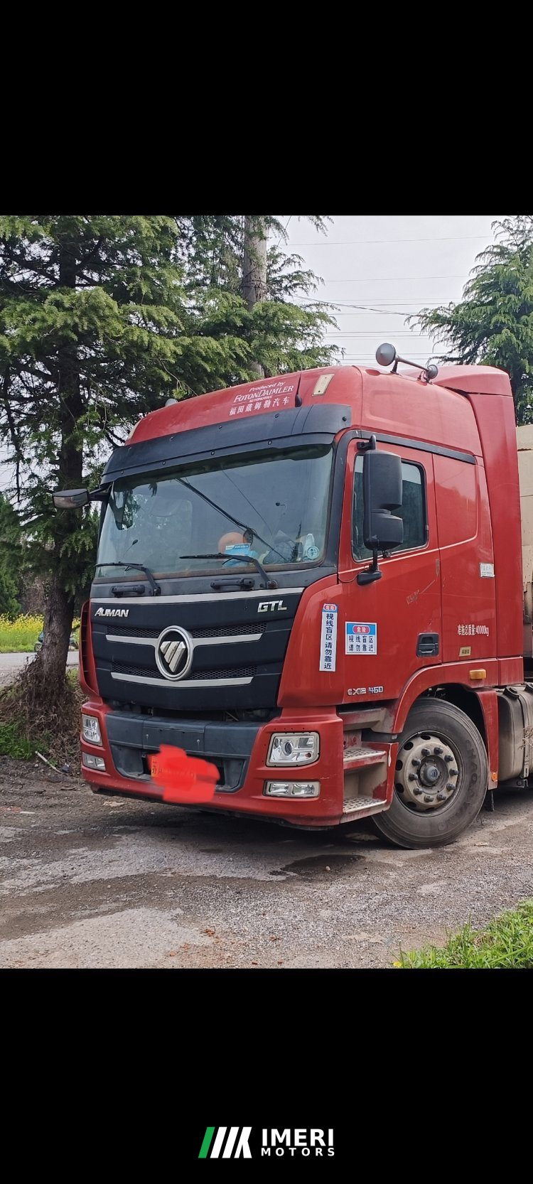 Foton Auman GTL 460 hp 6X4 - truck from China