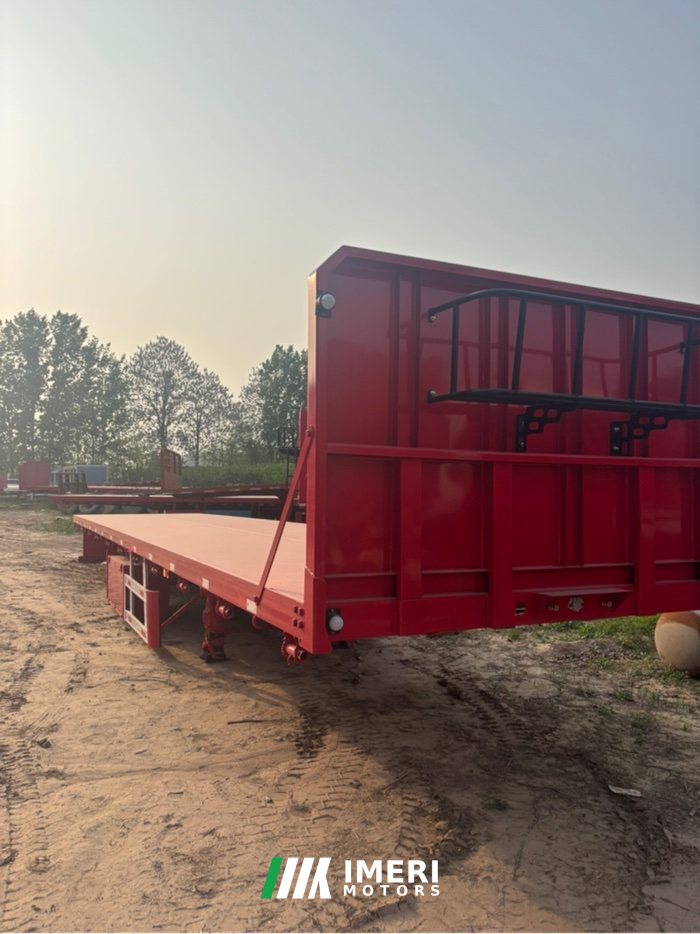 2026 13 m x2.55 m 3 flatbed semi-trailer