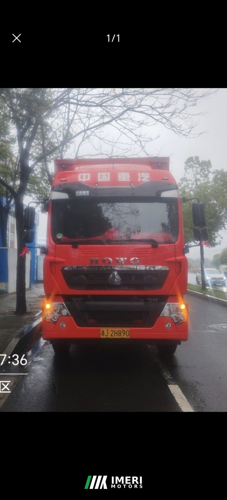 Sinotruk HOWO TX7 PRO 290 hp 4X2 9.6 m - სატვირთო ჩინეთიდან