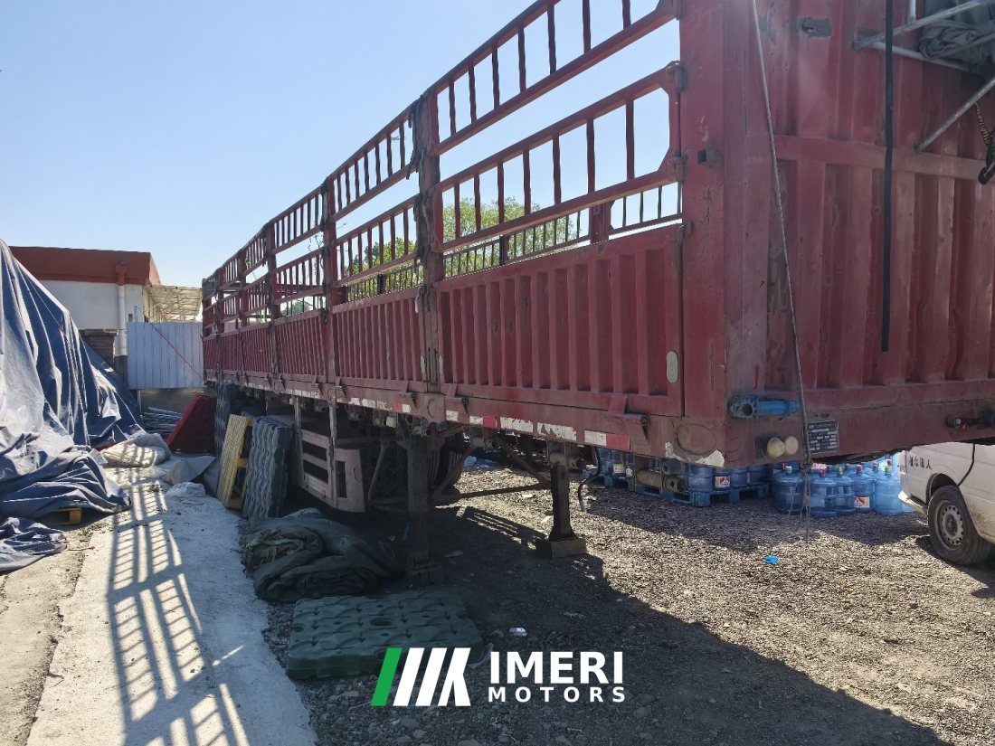 13 m x2.55 m 3 stake body semi-trailer - სატვირთო ჩინეთიდან