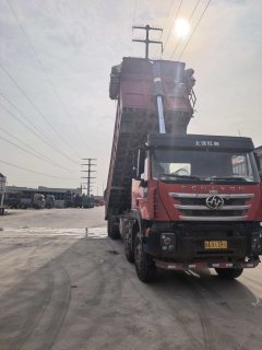 SAIC Hongyan Genlyon 450 hp 8X4 8.8 m - ფოტო 3