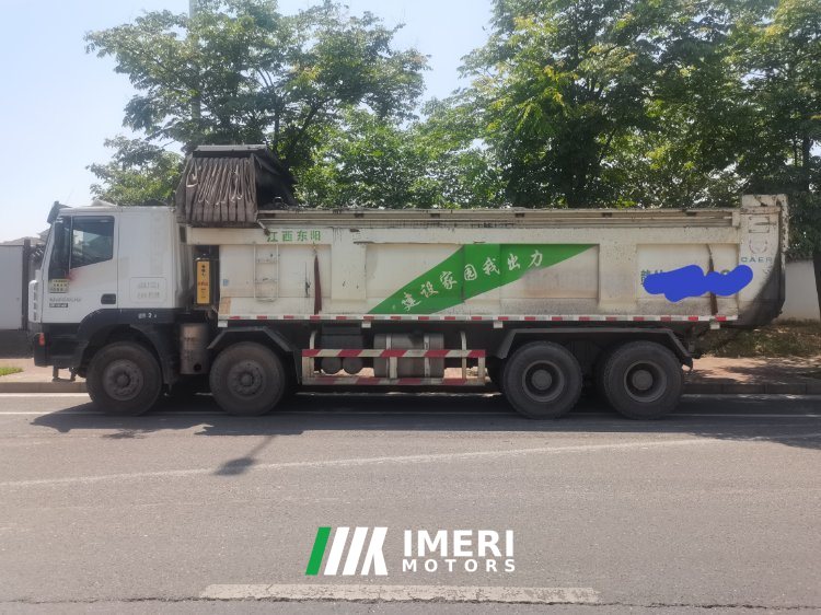 SAIC Hongyan Genlyon 430 hp 8X4 7.8 m - სატვირთო ჩინეთიდან