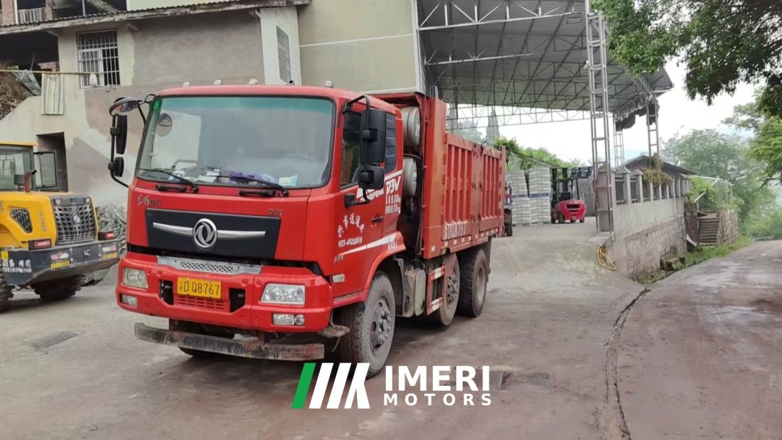 Dongfeng D3 220 hp 6X2 4.8 m - სატვირთო ჩინეთიდან