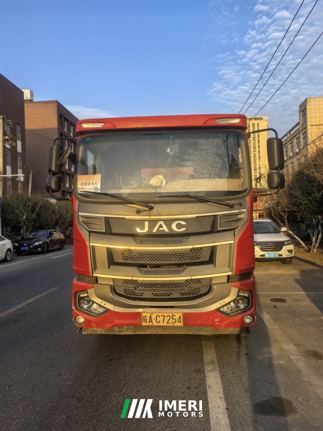 JAC Gallop Gelfa A5 290 hp 8X4 6 m - სატვირთო ჩინეთიდან