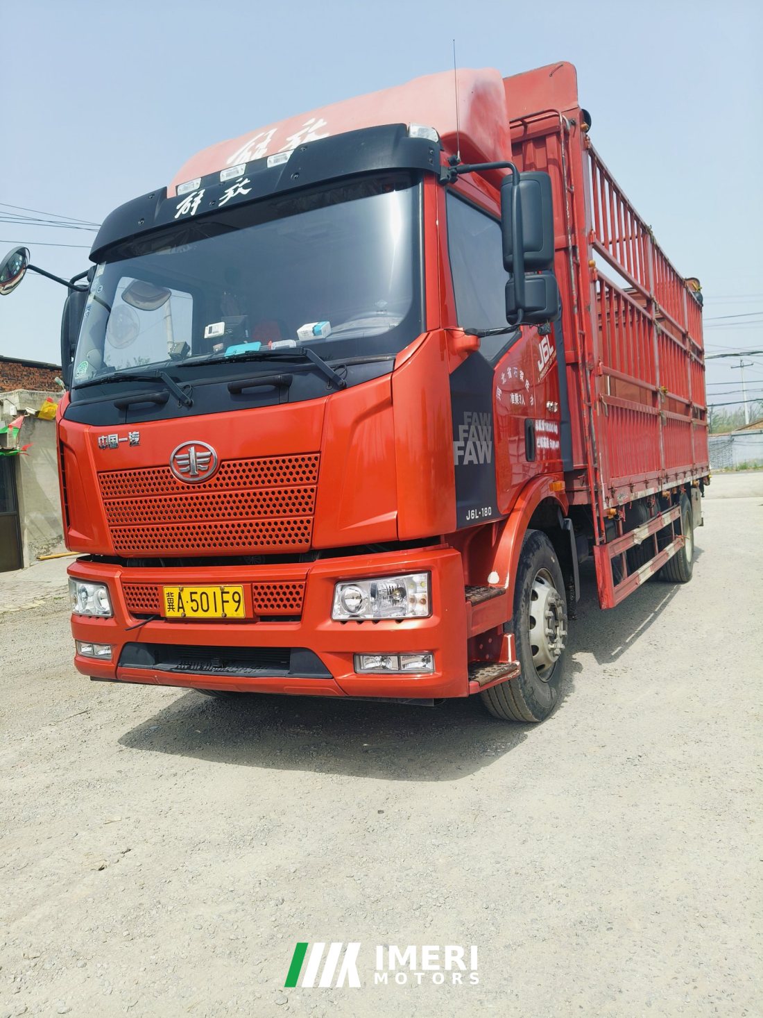 FAW Jiefang J6L 180 hp 4X2 6.75 m - სატვირთო ჩინეთიდან