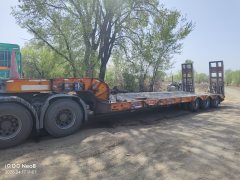 12.5 m x3 m 3 flatbed semi-trailer - ფოტო 1