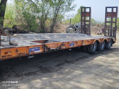 12.5 m x3 m 3 flatbed semi-trailer - ფოტო 2