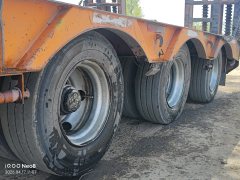 12.5 m x3 m 3 flatbed semi-trailer - ფოტო 4