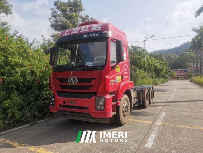 2020 SAIC Hongyan 390 hp 6X4