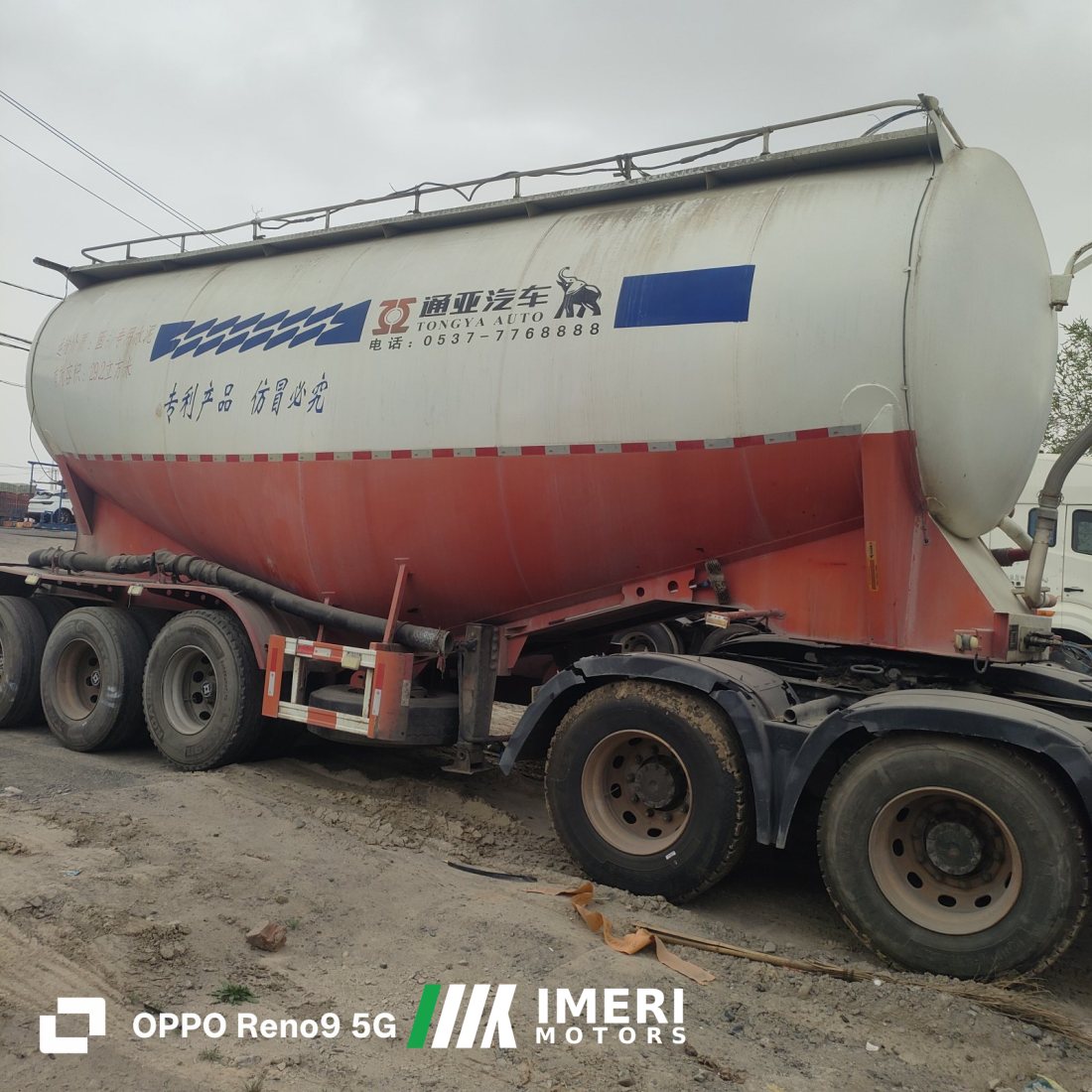 8.3 m x2.55 m 3 tank semi-trailer - სატვირთო ჩინეთიდან