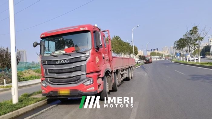 JAC Gallop Gelfa A5 350 hp 8X4 9.5 m - სატვირთო ჩინეთიდან