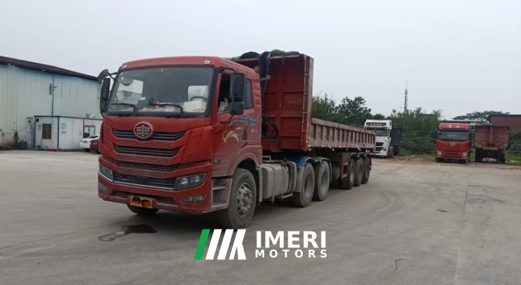 FAW Jiefang Han V 460 hp 6X4 - სატვირთო ჩინეთიდან