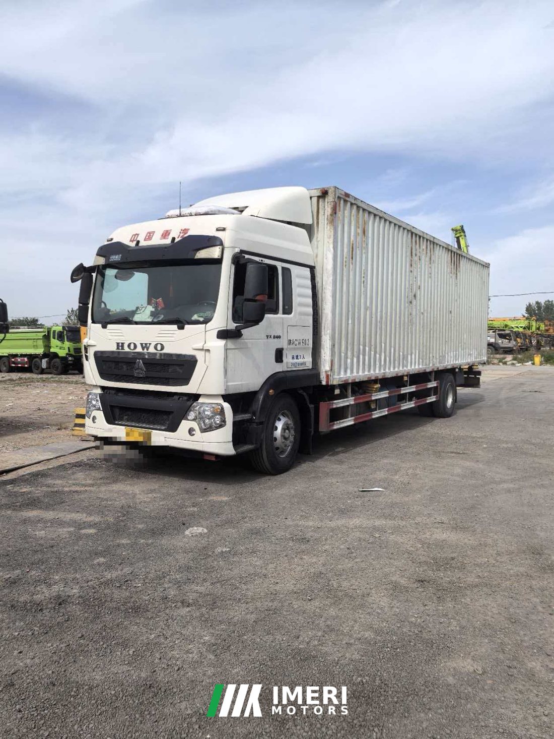 Sinotruk HOWO TX7 240 hp 4X2 9.92 m - სატვირთო ჩინეთიდან