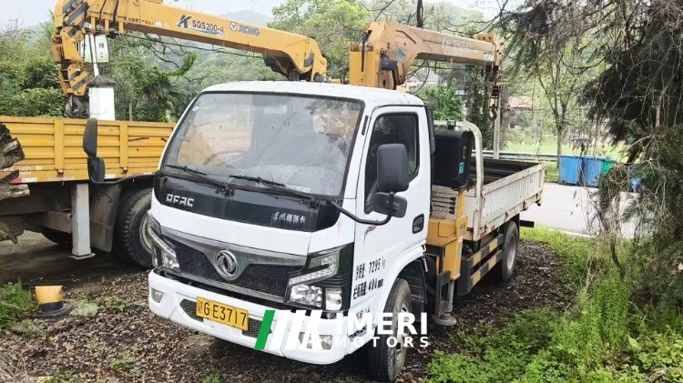 crane truck Dongfeng - truck from China