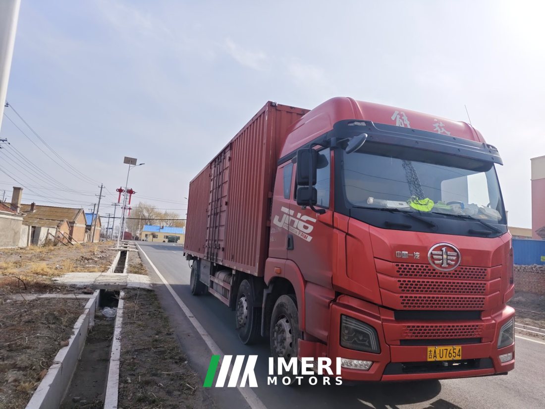 FAW Jiefang JH6 290 hp 6X4 9.5 m - სატვირთო ჩინეთიდან