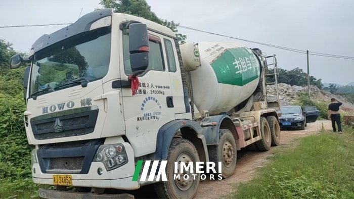 Sinotruk HOWO T5G 340 hp 8X4 - სატვირთო ჩინეთიდან