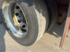 13.75 m x3 m 3 flatbed semi-trailer - ფოტო 4