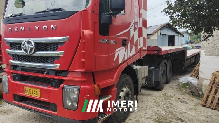 2021 SAIC Hongyan Genlyon 520 hp 6X4