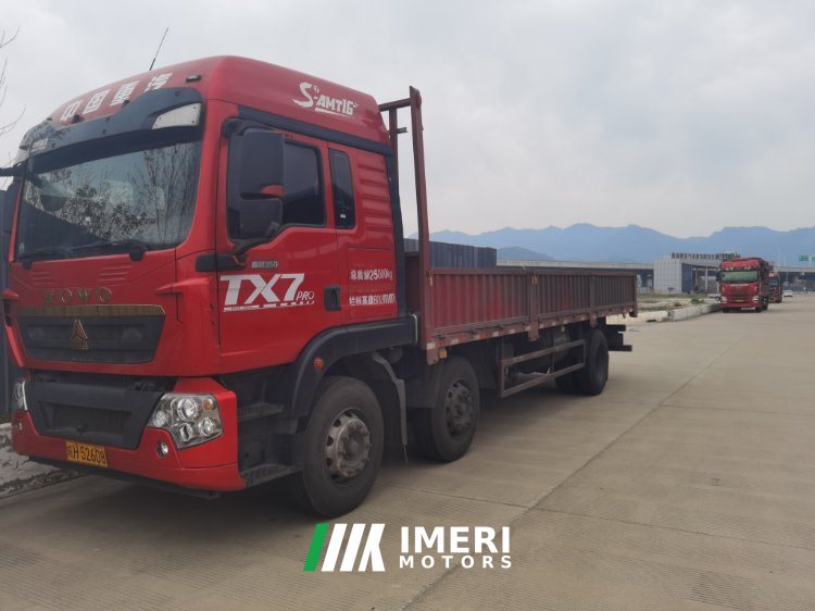 Sinotruk HOWO TX7 350 hp 6X2 7.8 m - სატვირთო ჩინეთიდან
