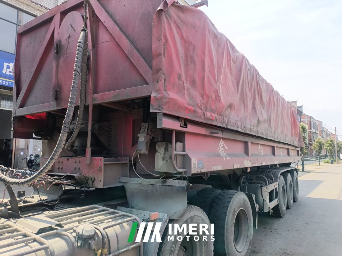 9.5 m x2.55 m 3 semi-trailer - სატვირთო ჩინეთიდან
