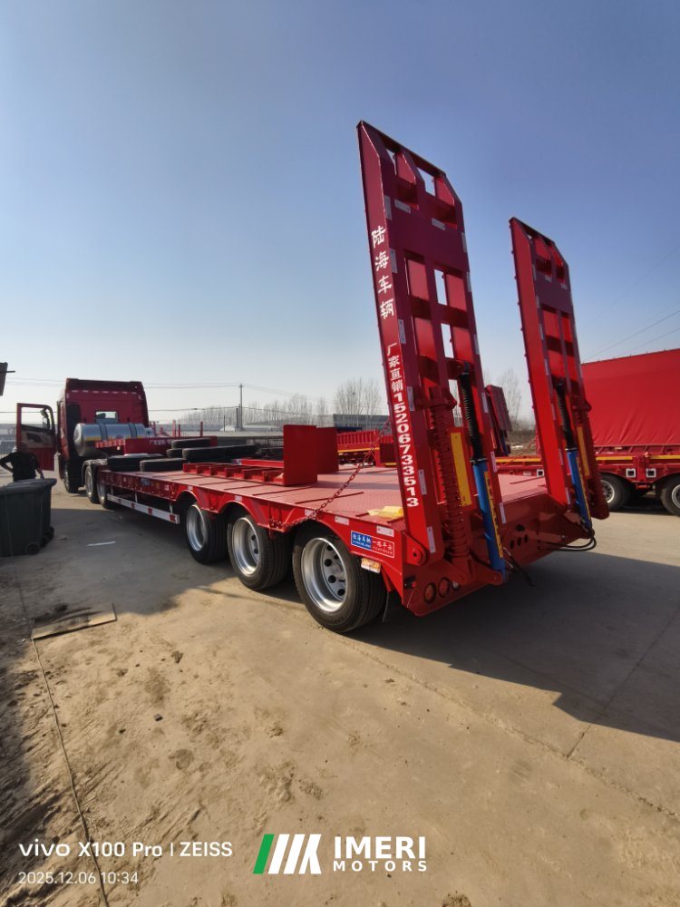 2026 11.5 m x3 m 3 flatbed semi-trailer