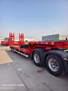 11.5 m x3 m 3 flatbed semi-trailer - ფოტო 4