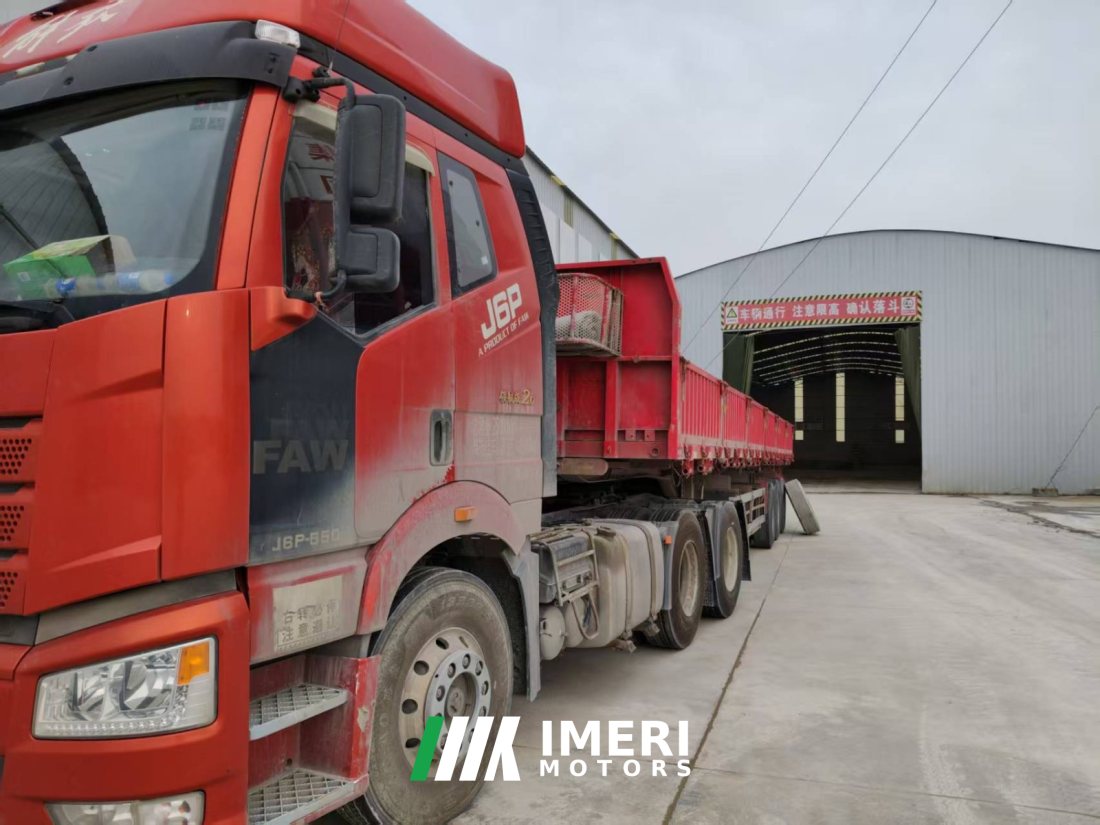 13.00 m x2.5 m 3 semi-trailer - სატვირთო ჩინეთიდან