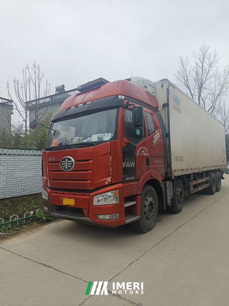 FAW Jiefang J6P 420 hp 8X4 9.6 m - სატვირთო ჩინეთიდან