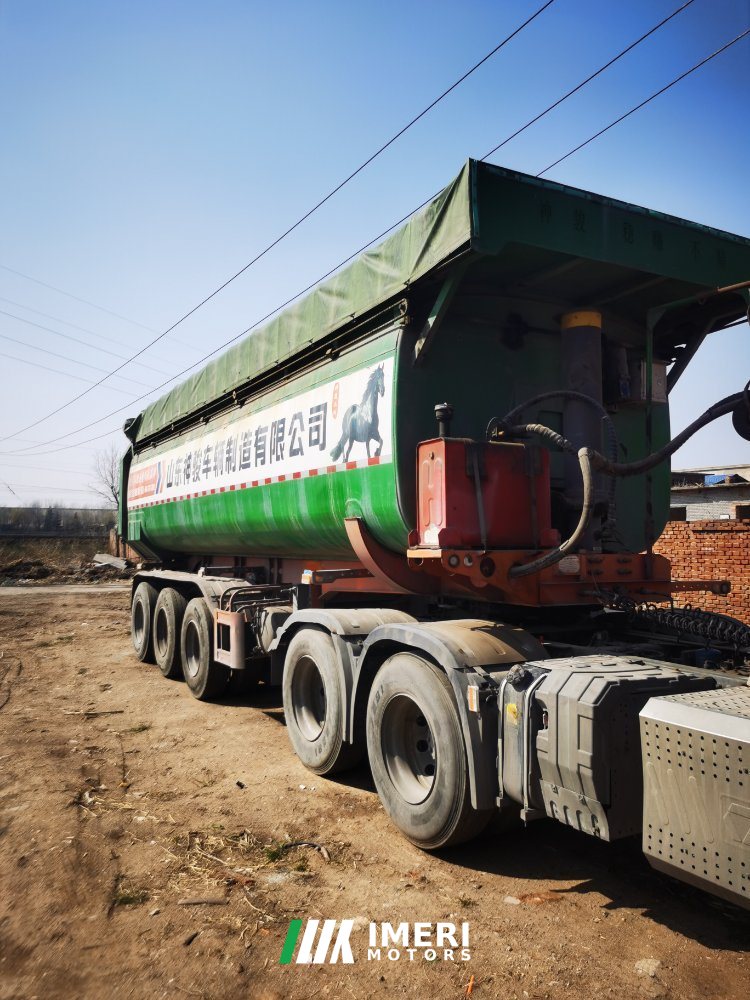 9 m x2.55 m 3 semi-trailer - truck from China