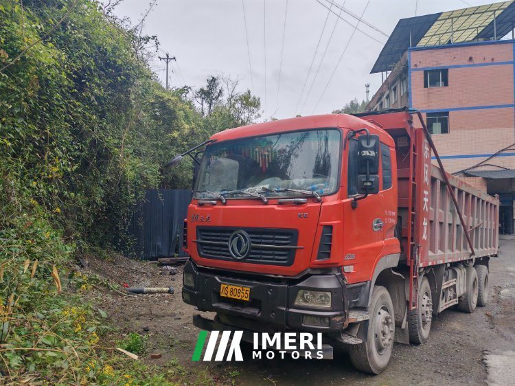 2018 Dongfeng Tianlong KC 385 hp 8X4 7.8 m
