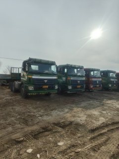 13 m x m 3-axle vehicle transport semi-trailer - ფოტო 1