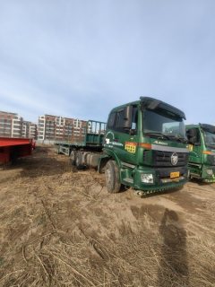 13 m x m 3-axle vehicle transport semi-trailer - ფოტო 5