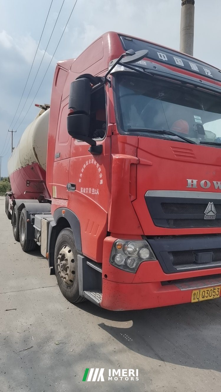 Sinotruk HOWO T7H 460 hp 6X4 - სატვირთო ჩინეთიდან