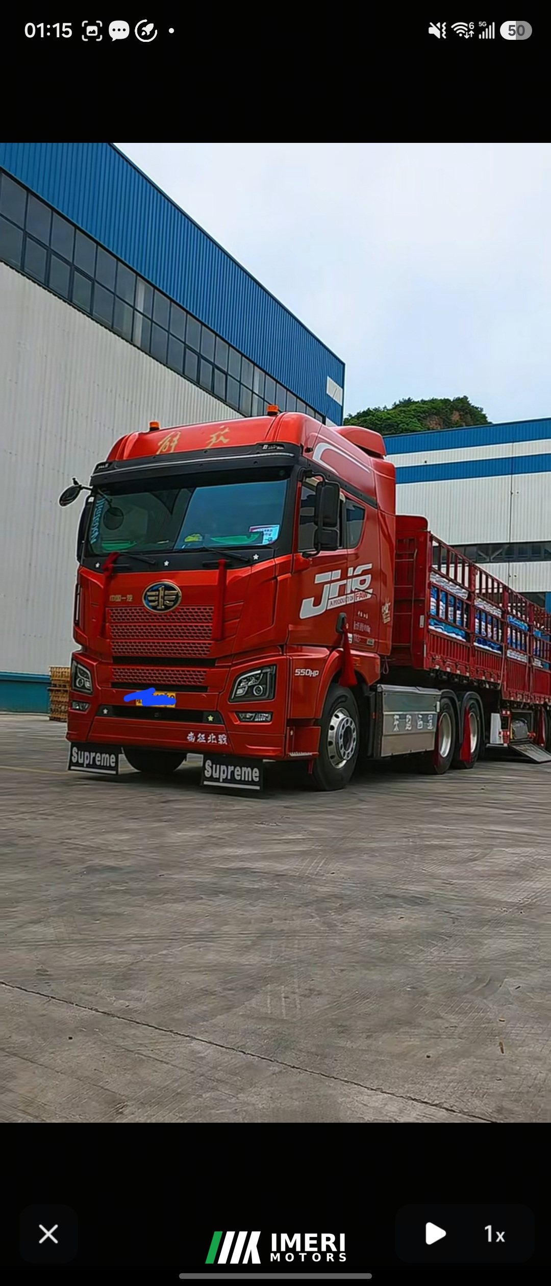 2019 FAW Jiefang JH6 550 hp 6X4