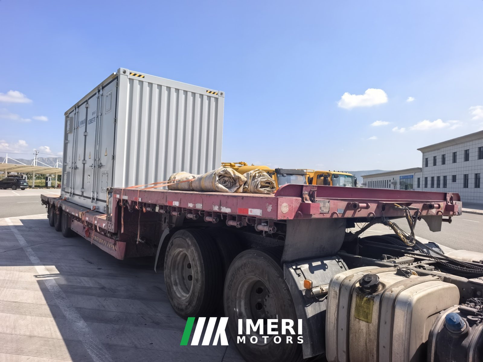 2019 13.75 m x3 m 3 flatbed semi-trailer