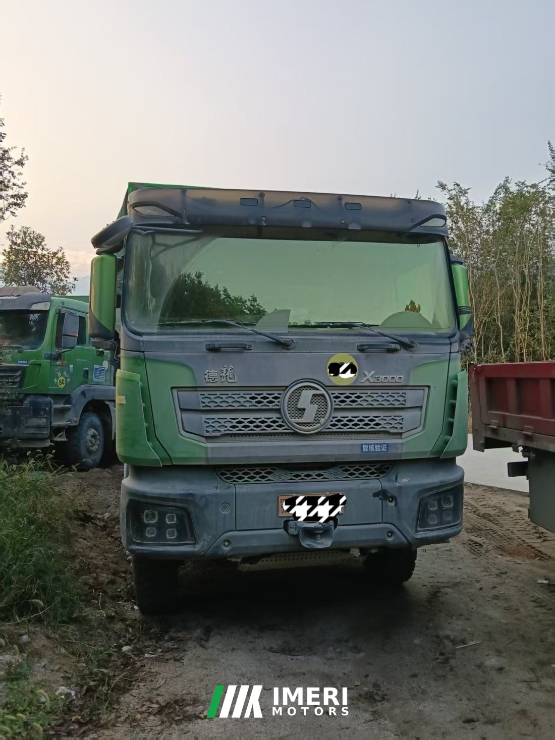 Shacman Delong X3000 400 hp 6X4 5.8 m - სატვირთო ჩინეთიდან