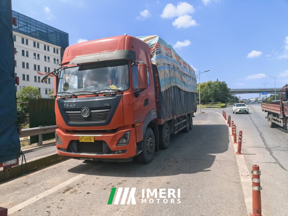 Dongfeng Tianlong KL 465 hp 8X4 9.6 m - სატვირთო ჩინეთიდან