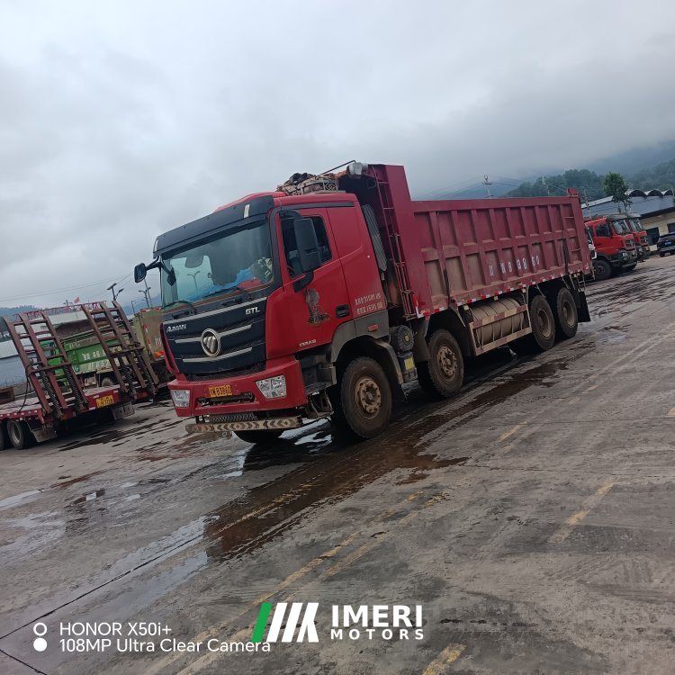 Foton Auman GTL 490 hp 8X4 7.6 m - სატვირთო ჩინეთიდან